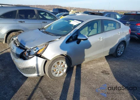 2016 Kia Rio Lx from USA, damaged, VIN KNADM4A32G6552514